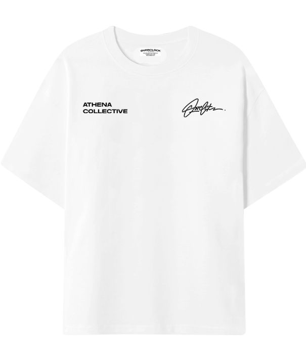 Collective tee clear white